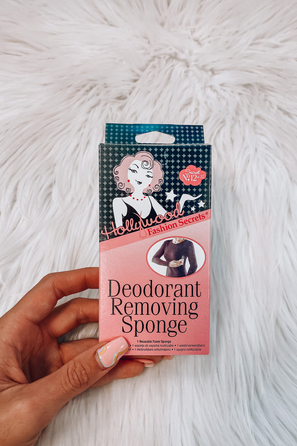 Deodorant Removing Sponge